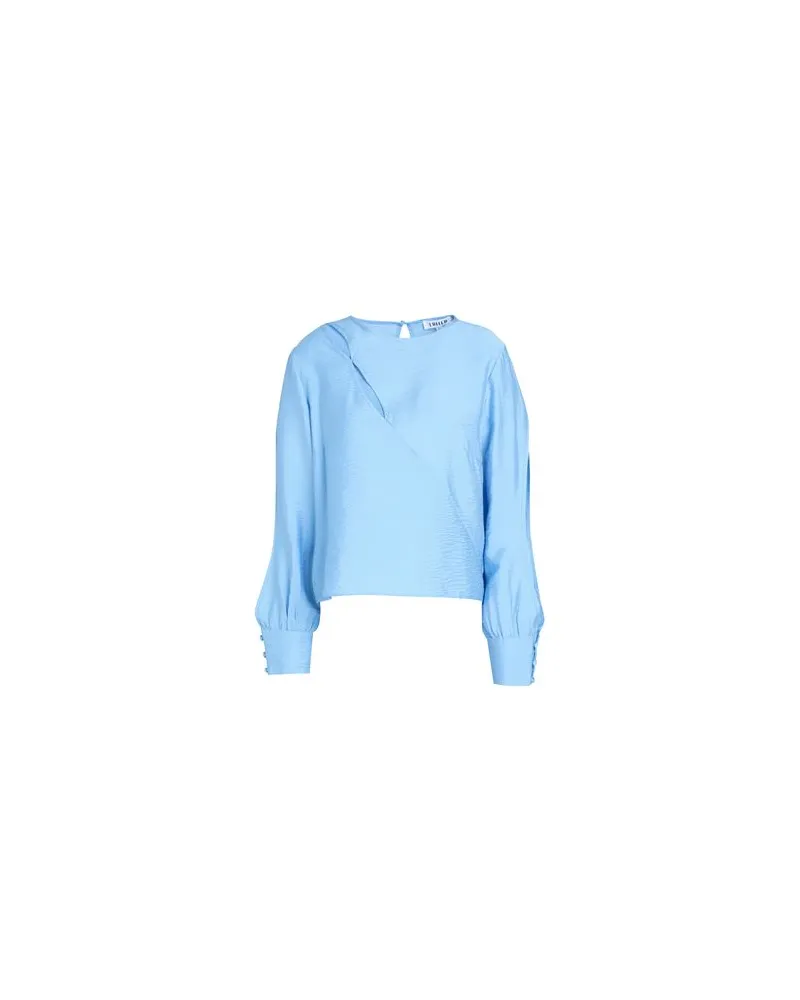 EDITED Clarice Blouse  - TOPS - Topsauf YOOX.COM Hellblau
