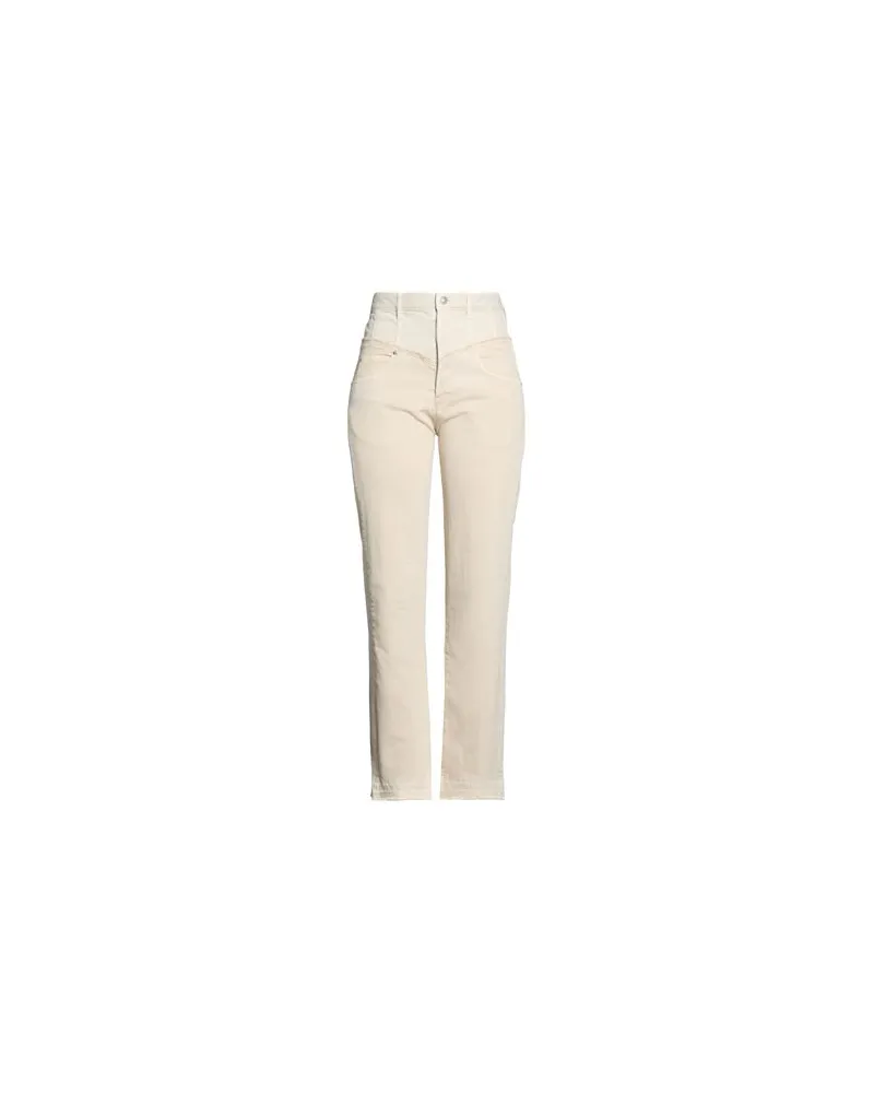 Isabel Marant HOSEN & RÖCKE - Jeanshosenauf YOOX.COM Elfenbein