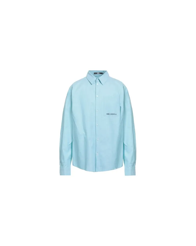 Karl Lagerfeld TOPS - Hemdenauf YOOX.COM Himmelblau