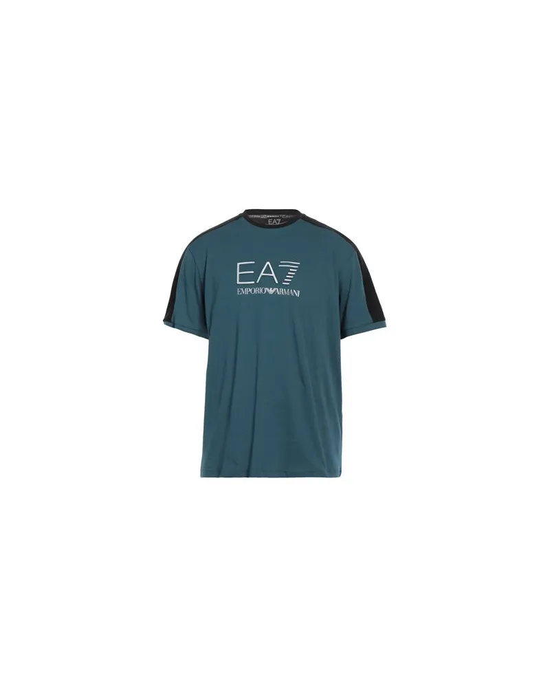 EA7 TOPS - T-shirtsauf YOOX.COM Aquamarin
