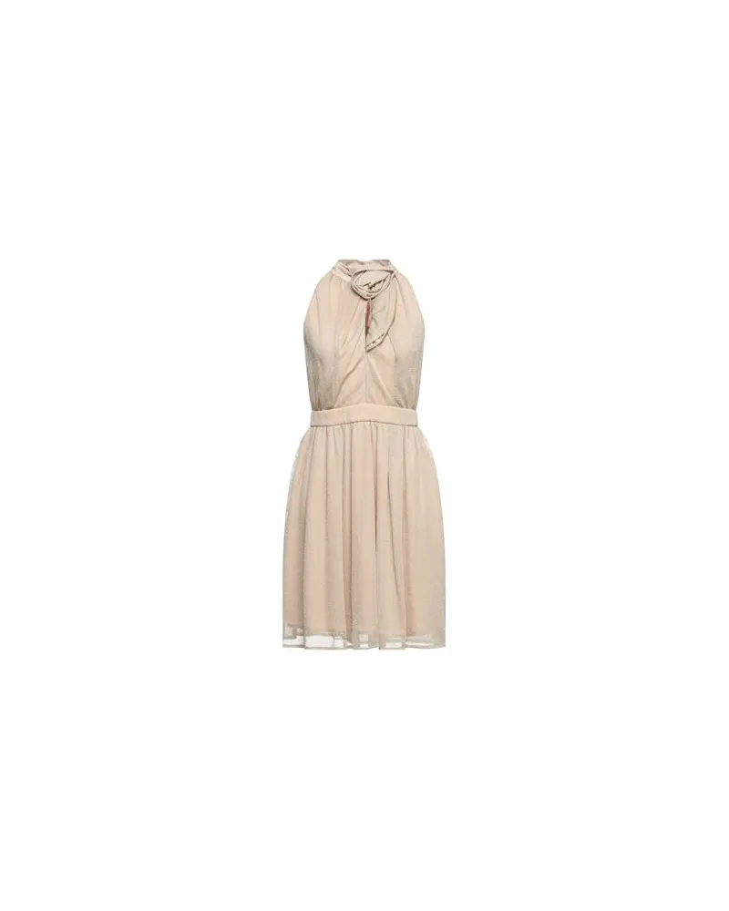 Atos Lombardini KLEIDER - Mini-Kleiderauf YOOX.COM Sand