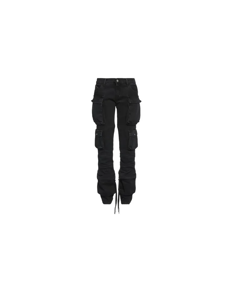 ATTICO HOSEN & RÖCKE - Jeanshosenauf YOOX.COM Schwarz