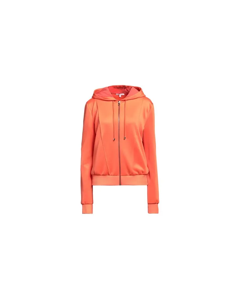 Patrizia Pepe TOPS - Sweatshirtsauf YOOX.COM Orange