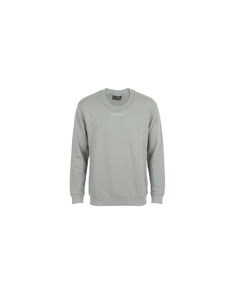 Emporio Armani TOPS - Sweatshirtsauf YOOX.COM Salbeigrün