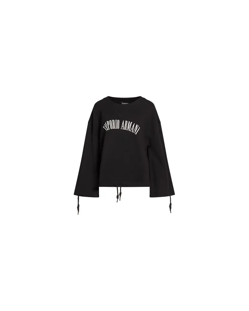 Emporio Armani TOPS - Sweatshirtsauf YOOX.COM Schwarz