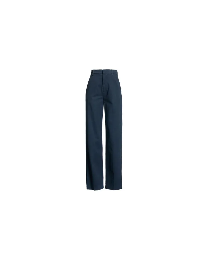 Dondup HOSEN & RÖCKE - Hosenauf YOOX.COM Marineblau