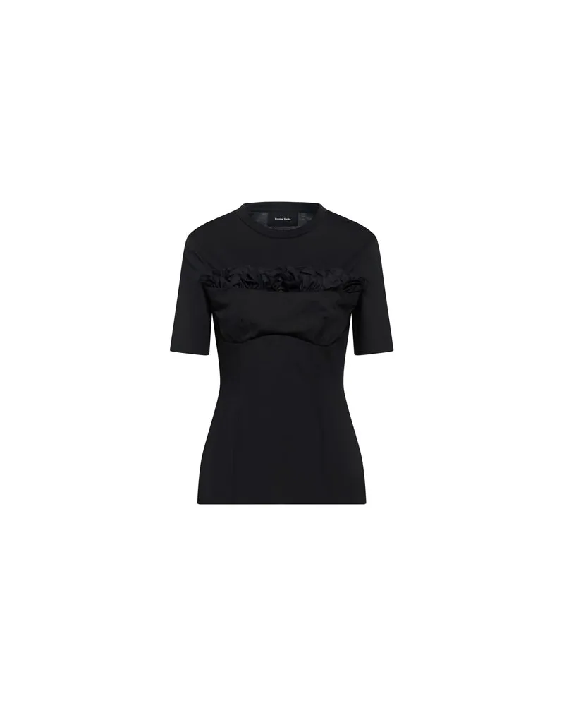 Simone Rocha TOPS - T-shirtsauf YOOX.COM Schwarz