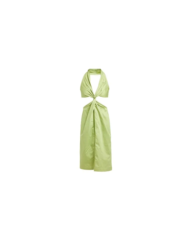 LIYA KLEIDER - Midi-Kleiderauf YOOX.COM Säuregrün