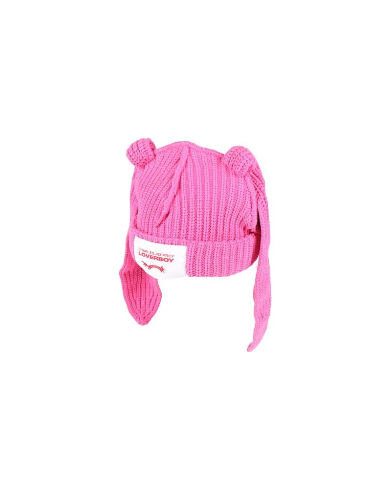 Charles Jeffrey Loverboy ACCESSOIRES - Mützen & Hüteauf YOOX.COM Fuchsia