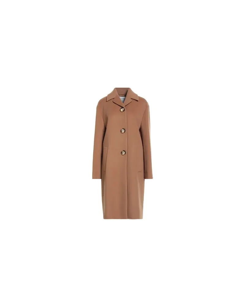 SPORTMAX JACKEN & MÄNTEL - Mäntelauf YOOX.COM Kamel