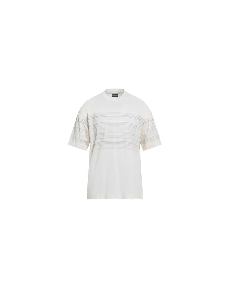 Emporio Armani TOPS - T-shirtsauf YOOX.COM Cremeweiß