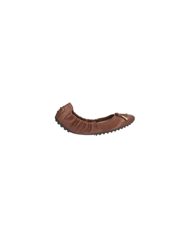 TOD'S SCHUHE - Ballerinasauf YOOX.COM Braun
