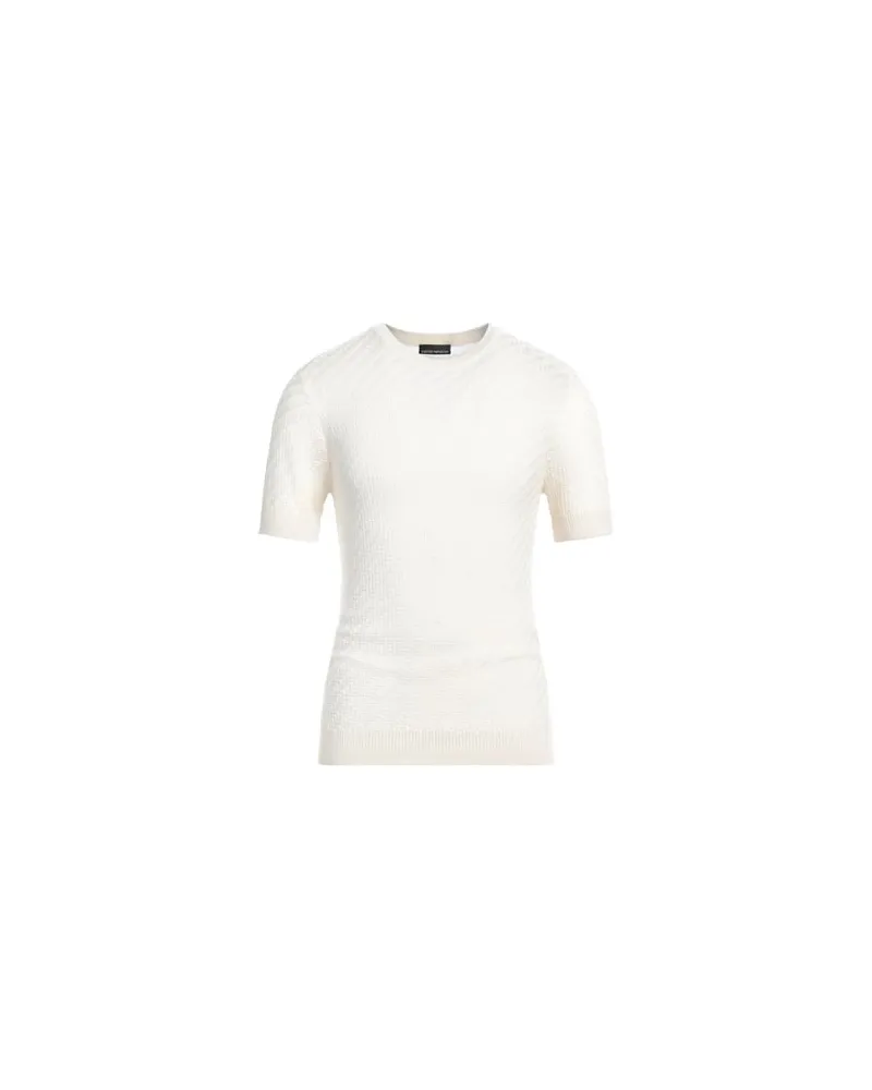 Emporio Armani STRICKWAREN - Pulloverauf YOOX.COM Cremeweiß