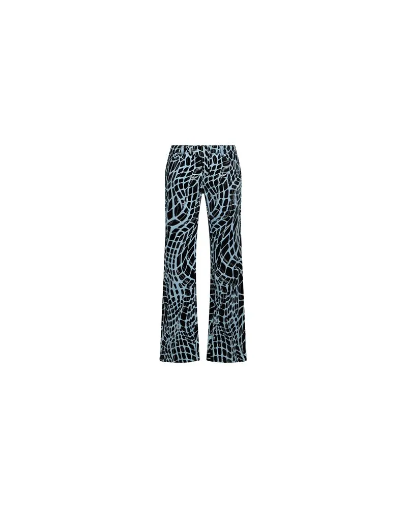 Thierry Mugler HOSEN & RÖCKE - Jeanshosenauf YOOX.COM Azurblau