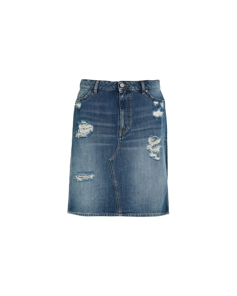 PT TORINO HOSEN & RÖCKE - Jeansröckeauf YOOX.COM Blau