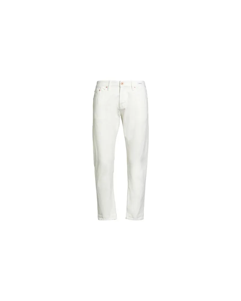 UNIFORM HOSEN & RÖCKE - Jeanshosenauf YOOX.COM Weiß