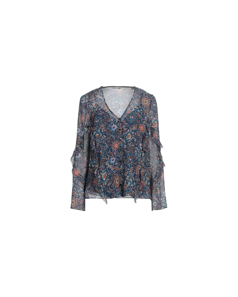 Veronica Beard TOPS - Hemdenauf YOOX.COM Blau