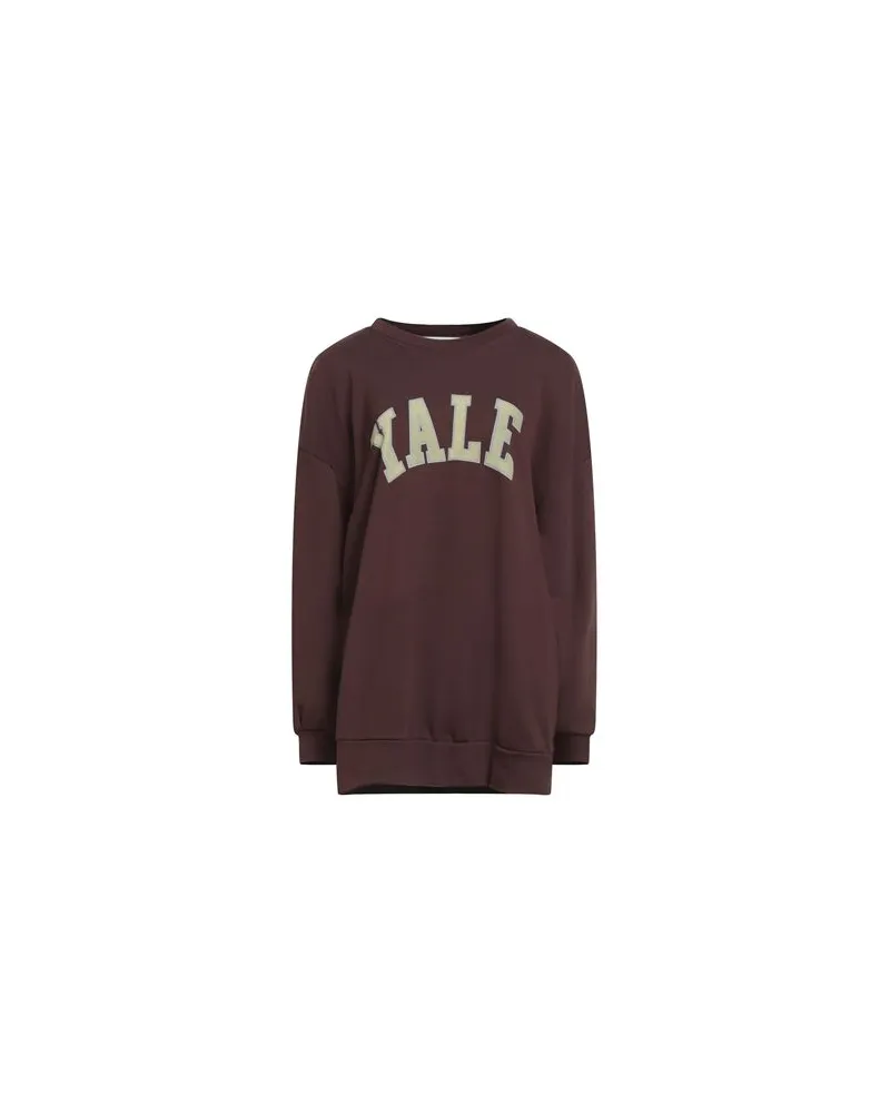 HAVEONE TOPS - Sweatshirtsauf YOOX.COM Dunkelbraun