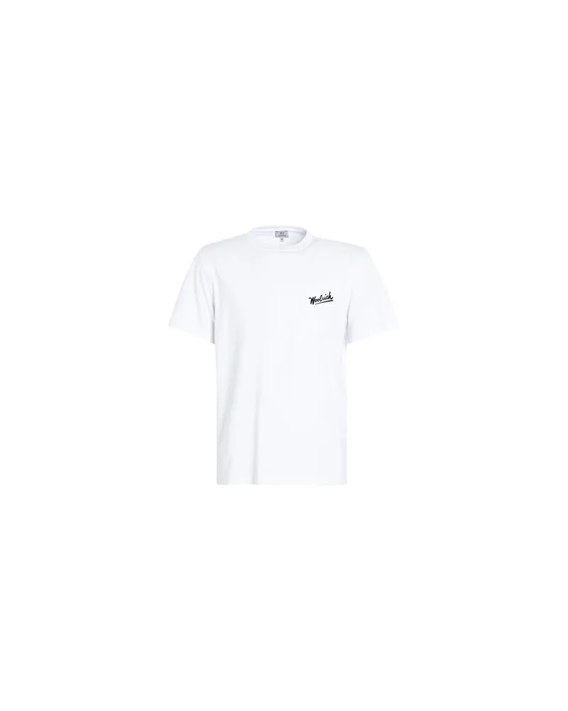 Woolrich PHOTOGRAPHIC TEE - TOPS - T-shirtsauf YOOX.COM Weiß