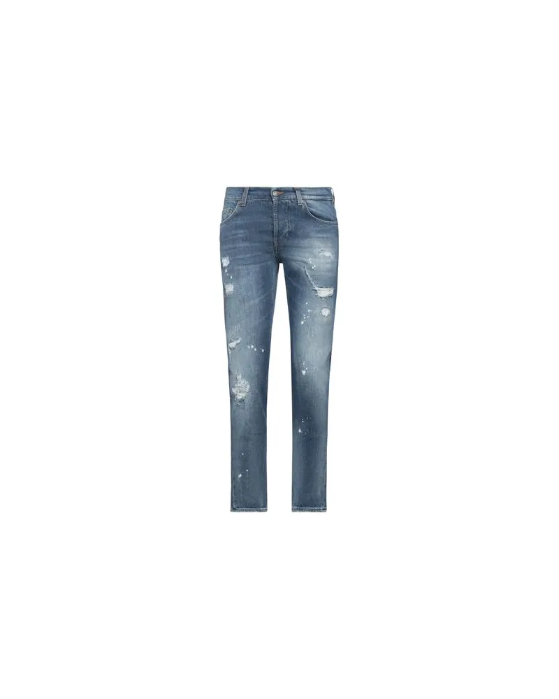 Aglini HOSEN & RÖCKE - Jeanshosenauf YOOX.COM Blau