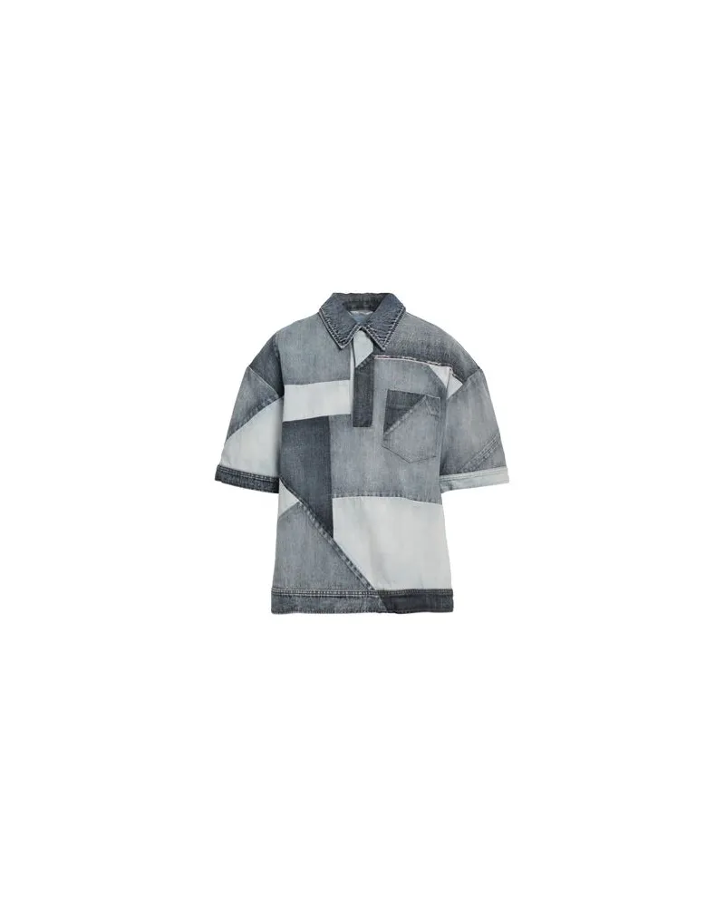 Valentino Garavani TOPS - Jeanshemdenauf YOOX.COM Blau