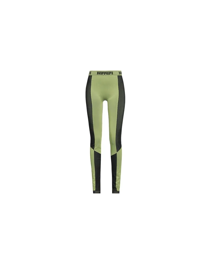 Ferrari HOSEN & RÖCKE - Leggingsauf YOOX.COM Dunkelgrün