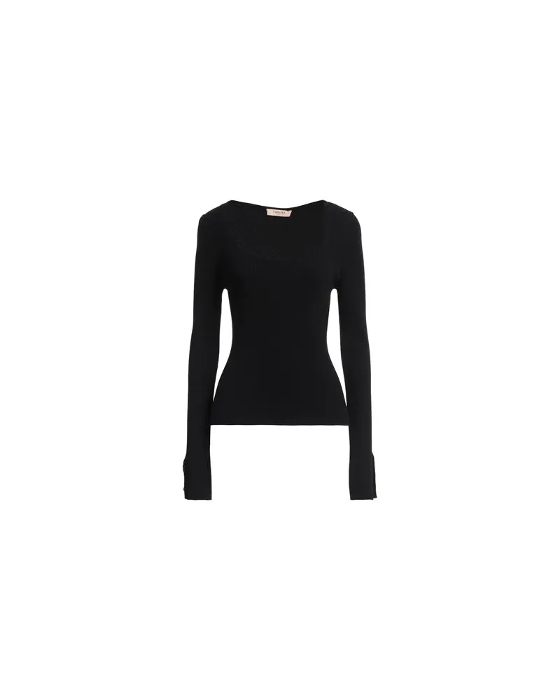 Twin-Set STRICKWAREN - Pulloverauf YOOX.COM Schwarz