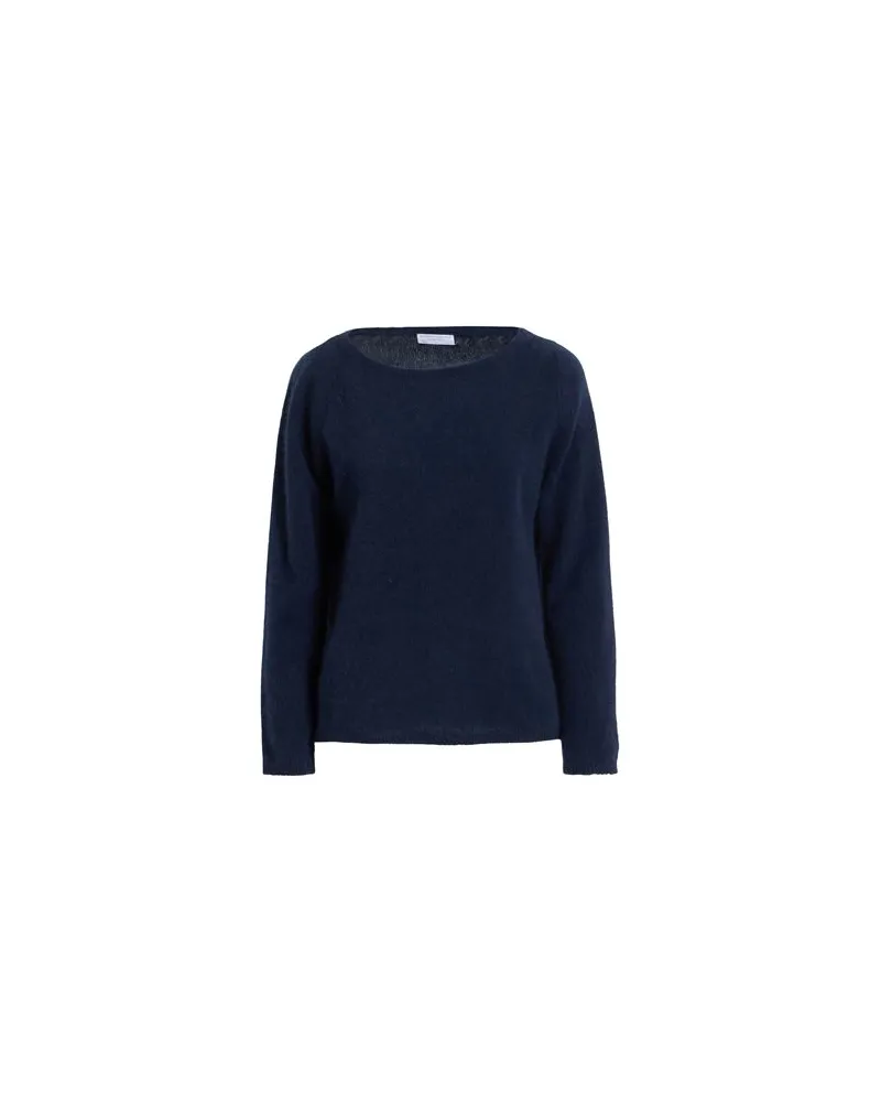 Majestic STRICKWAREN - Pulloverauf YOOX.COM Nachtblau