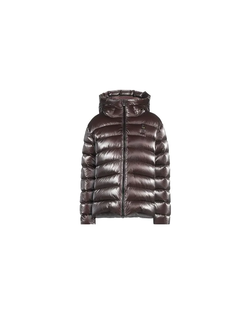 Blauer JACKEN & MÄNTEL - Pufferjacken & Daunenjackenauf YOOX.COM Dunkelbraun
