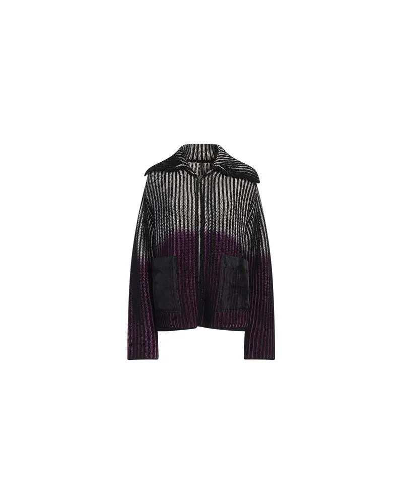Pier Antonio Gaspari STRICKWAREN - Strickjackenauf YOOX.COM Violett