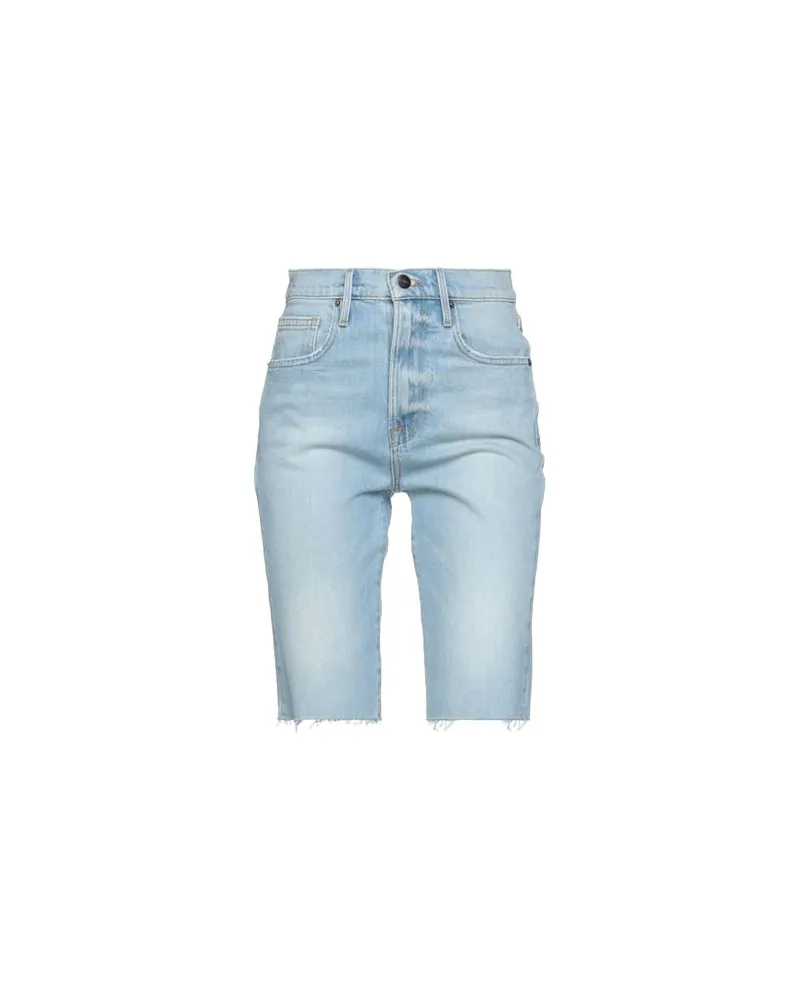 Frame Denim HOSEN & RÖCKE - Jeansshortsauf YOOX.COM Blau