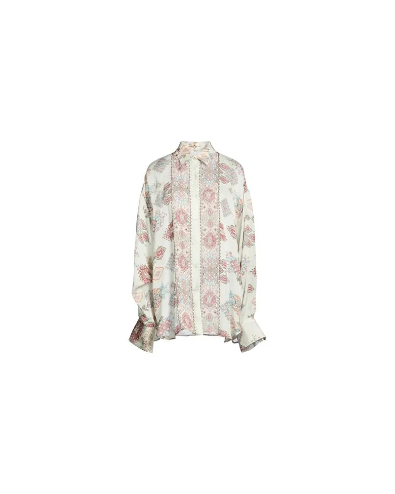 Ermanno Scervino TOPS - Hemdenauf YOOX.COM Hellgrau