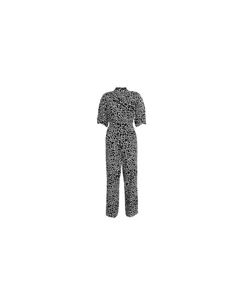 Karl Lagerfeld PRINTED JUMPSUIT  - OVERALLS - Jumpsuitsauf YOOX.COM Schwarz