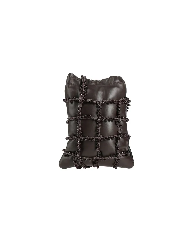 ALYSI TASCHEN - Umhängetascheauf YOOX.COM Dunkelbraun