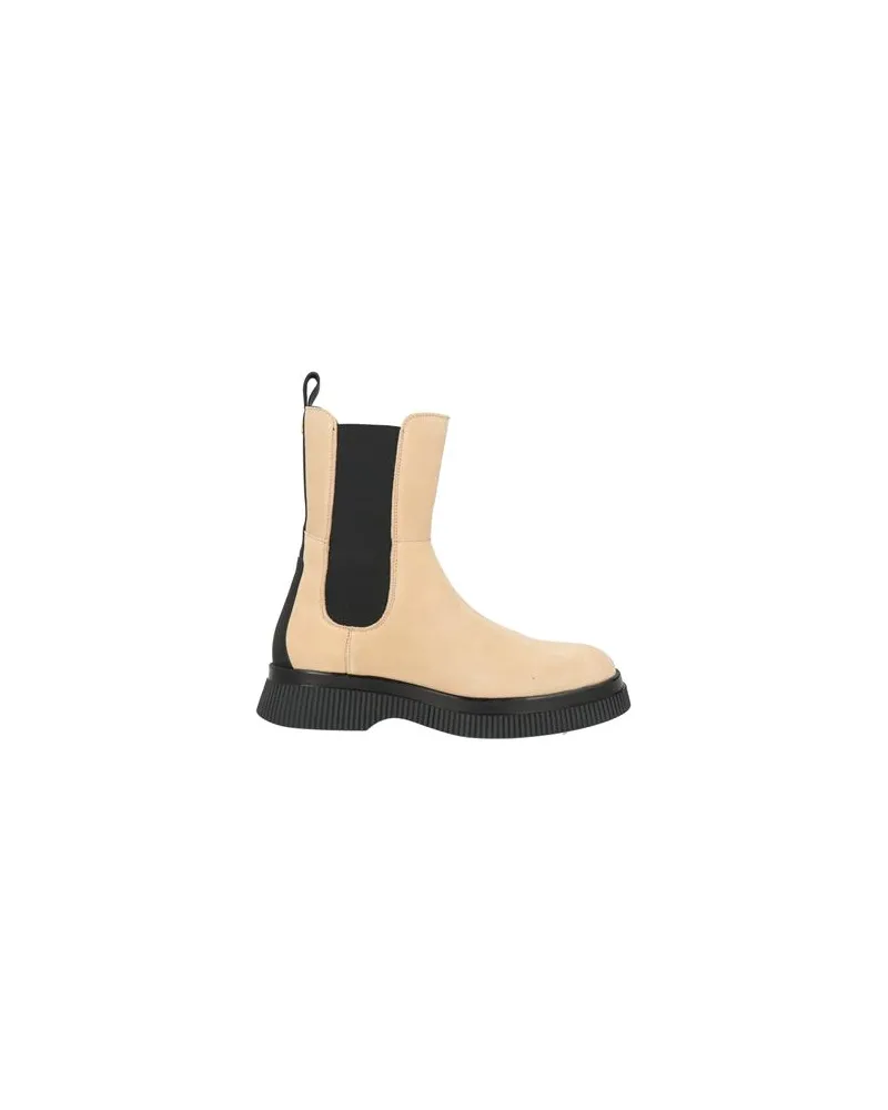 Maison Scotch SCHUHE - Stiefelettenauf YOOX.COM Cremeweiß