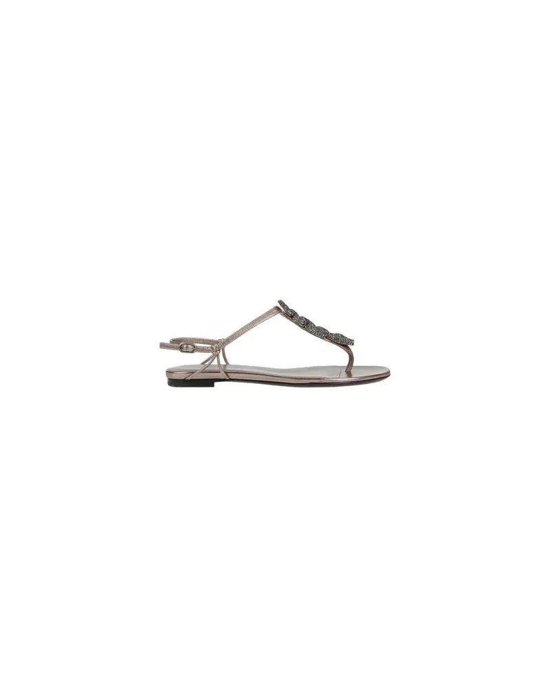 Valentino Garavani SCHUHE - Zehentrennerauf YOOX.COM Grau