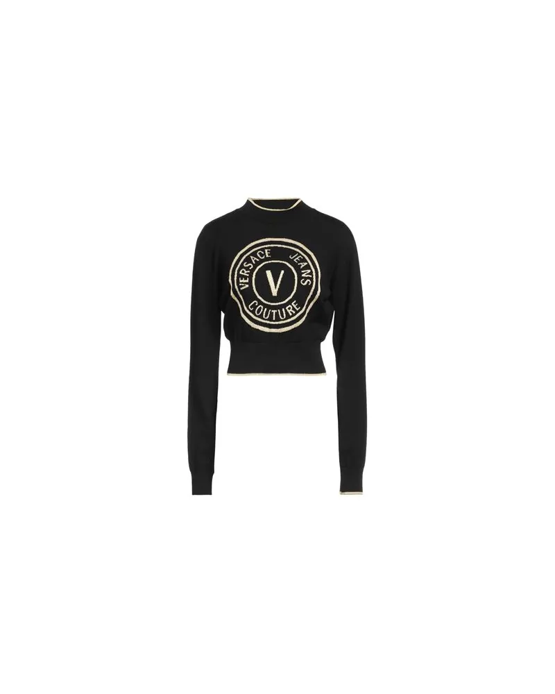Versace Jeans STRICKWAREN - Pulloverauf YOOX.COM Schwarz