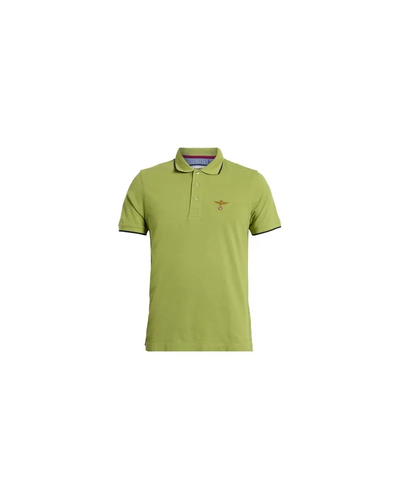 Aeronautica Militare TOPS - Poloshirtsauf YOOX.COM Limettengrün