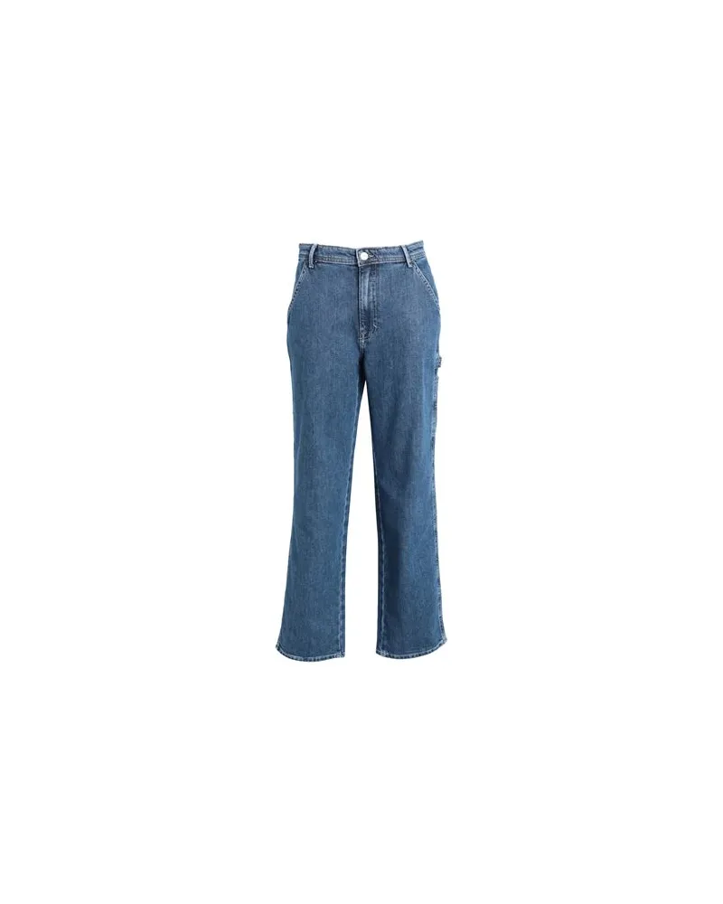 only HOSEN & RÖCKE - Jeanshosenauf YOOX.COM Blau