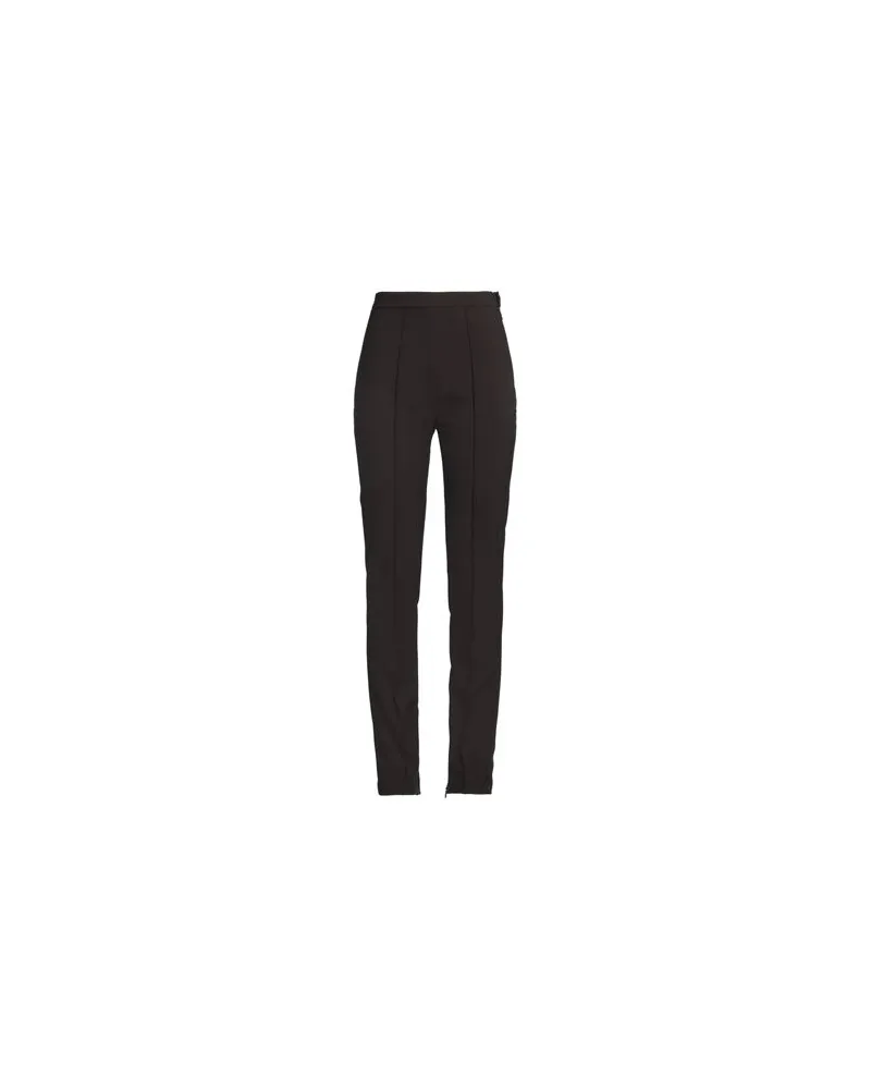 Hebe Studio HOSEN & RÖCKE - Hosenauf YOOX.COM Dunkelbraun