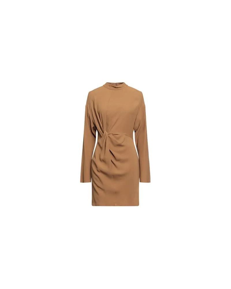 Erika Cavallini KLEIDER - Mini-Kleiderauf YOOX.COM Kamel