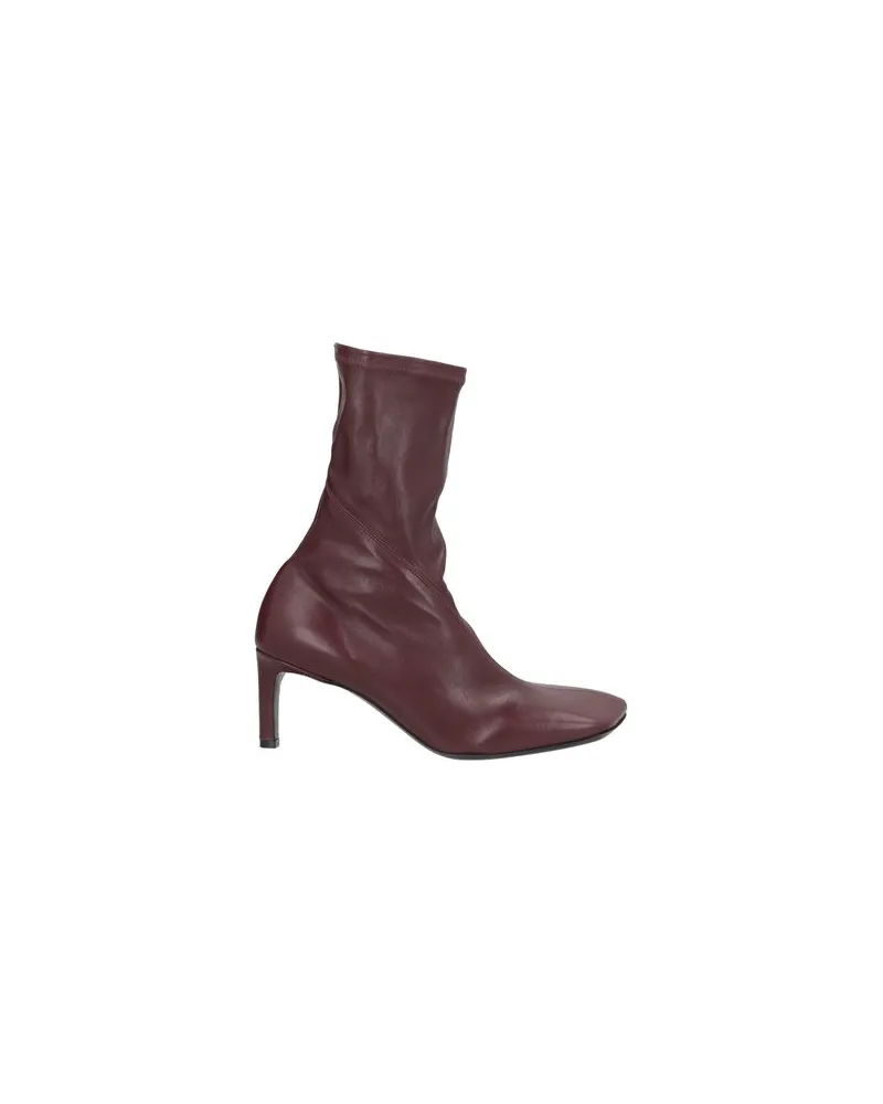 Jil Sander SCHUHE - Stiefelettenauf YOOX.COM Pflaume