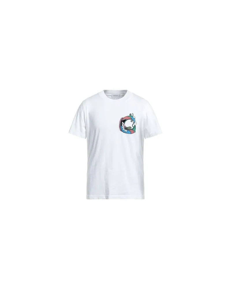 Canali TOPS - T-shirtsauf YOOX.COM Weiß