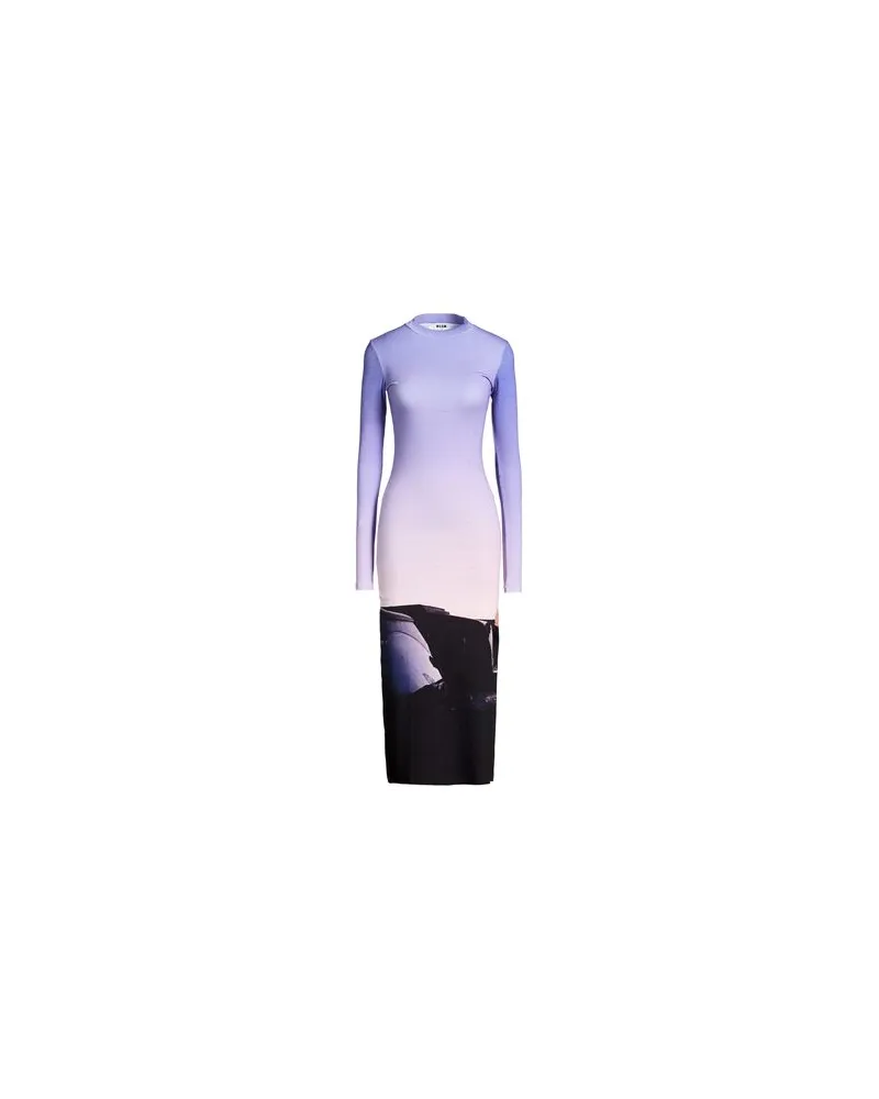 MSGM KLEIDER - Midi-Kleiderauf YOOX.COM Violett