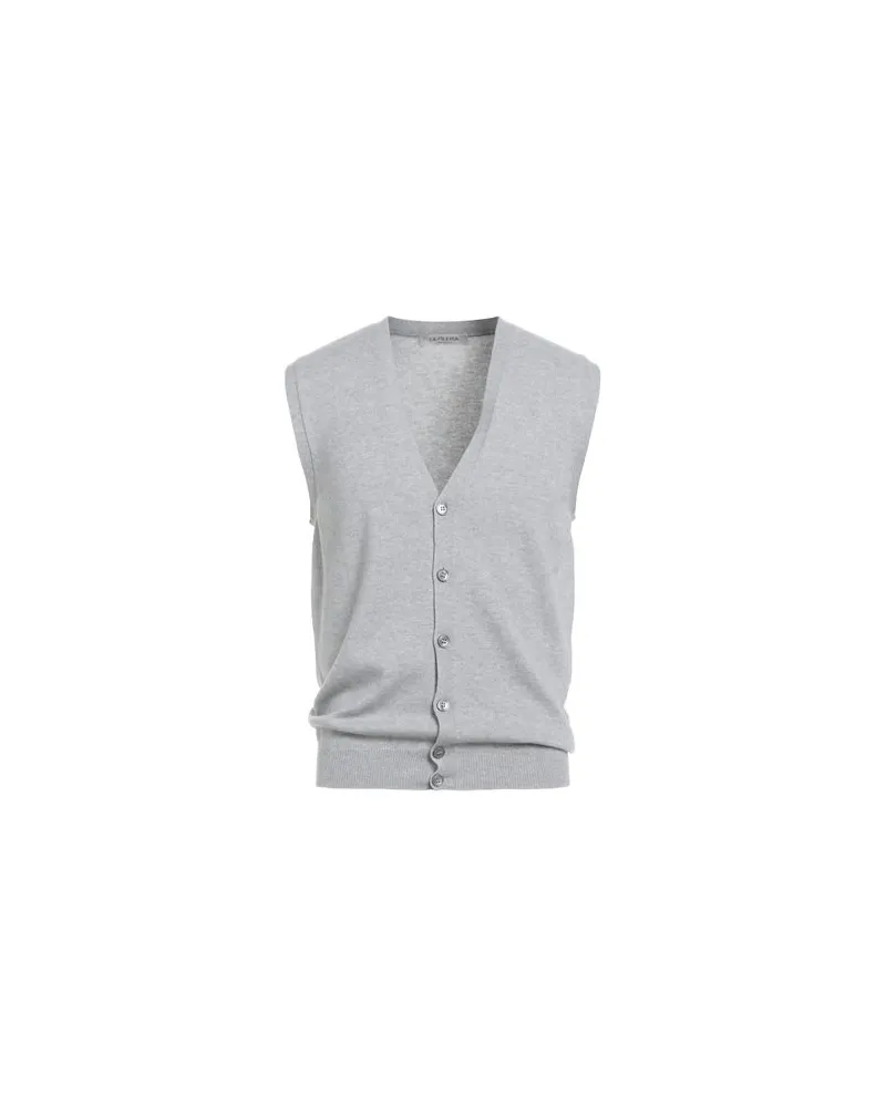 La Fileria STRICKWAREN - Strickjackenauf YOOX.COM Grau