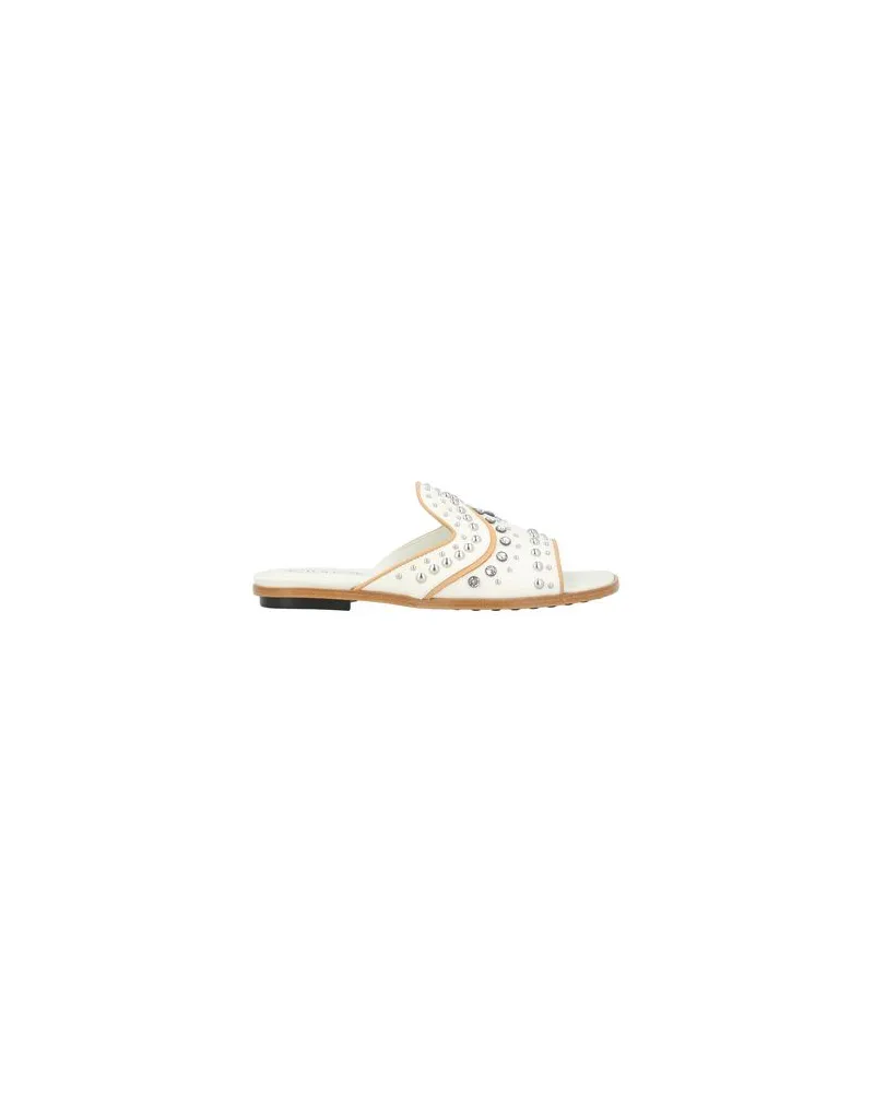 TOD'S SCHUHE - Sandalenauf YOOX.COM Weiß