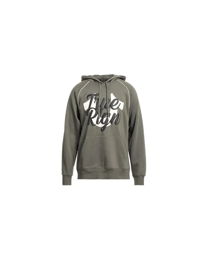 True Religion TOPS - Sweatshirtsauf YOOX.COM Militärgrün