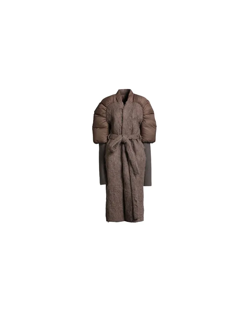Rick Owens JACKEN & MÄNTEL - Pufferjacken & Daunenjackenauf YOOX.COM Maulwurfsgrau
