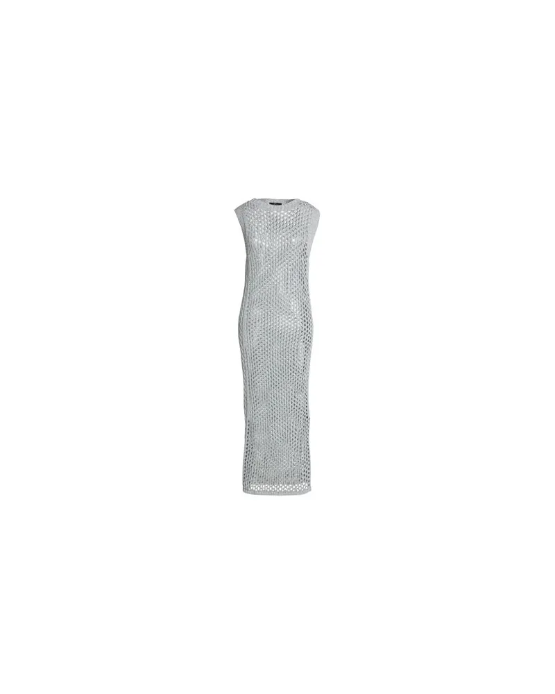 Actitude by Twinset KLEIDER - Maxi-Kleiderauf YOOX.COM Grau