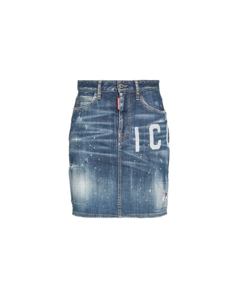 Dsquared2 ICON - HOSEN & RÖCKE - Jeansröckeauf YOOX.COM Blau